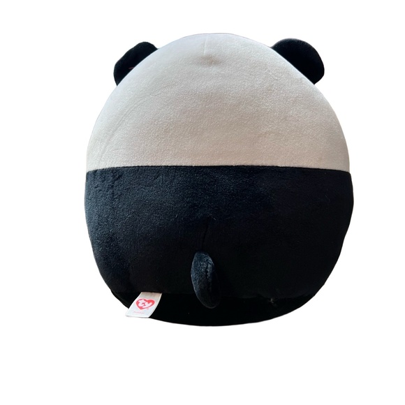 Ty Plush The Squish a Boo Collection Black White Bamboo Panda Toy Collectible - Picture 2 of 5